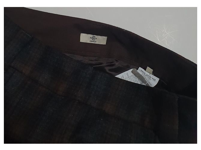 Falda de lana tartan Cerruti 1881 Multicolor - vista 5