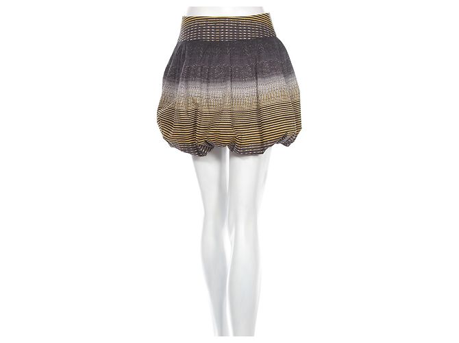 Falda globo a rayas Karen Millen Multicolor - vista 2