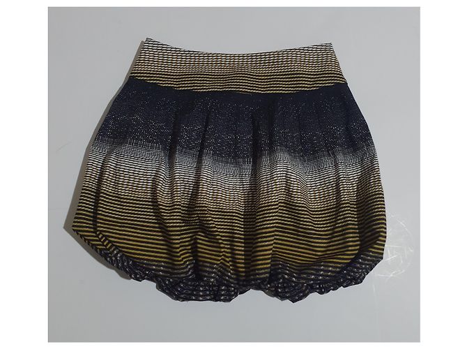 Falda globo a rayas Karen Millen Multicolor - vista 3