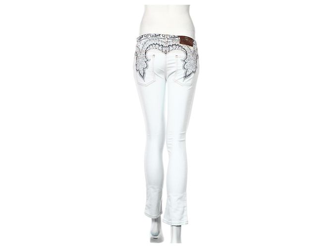 Jeans Etro blu in cotone Taglia 27 - vista 2