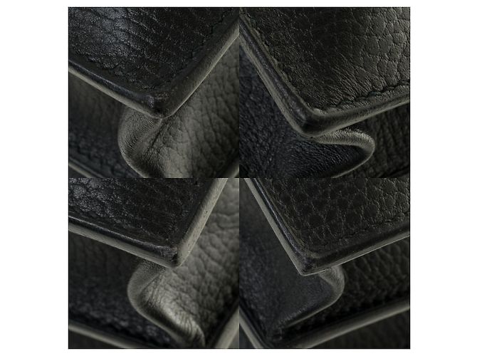 Sac à dépêches Splendida borsa Hermès da uomo Borsa Dispatch in pelle togo nera personalizzata con coccodrillo nero - vista 12