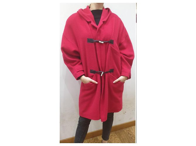 Gianni Versace vintage montgomery cappotto Rosso - vista 10