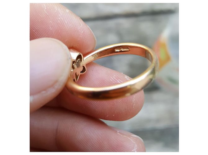 Autre Marque Anello Recarlo in oro giallo e diamanti D'oro - vista 2
