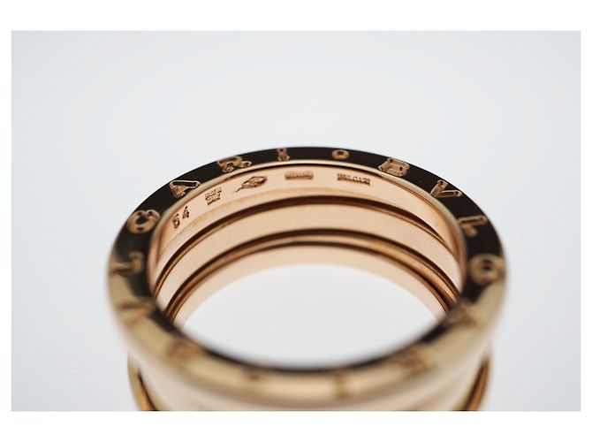 Bulgari Bvlgari B..Null1 18k Rosegold 3 Bandringgröße 54 - Ansicht 10