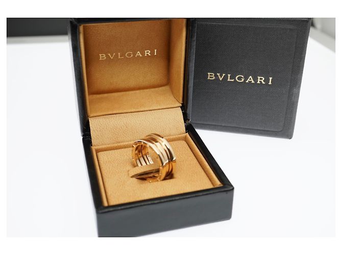 Bulgari Bvlgari B..Null1 18k Rosegold 3 Bandringgröße 54 - Ansicht 12