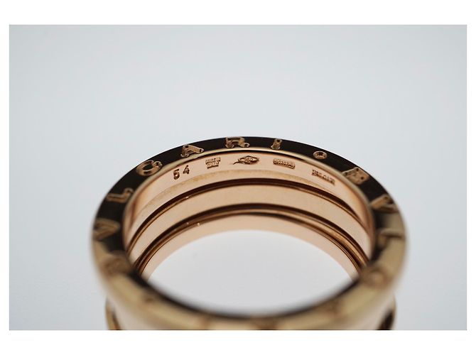 Bulgari Bvlgari B..Null1 18k Rosegold 3 Bandringgröße 54 - Ansicht 9