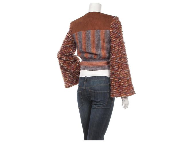 Blazer Matthew Williamson in lana e mohair multicolore - vista 2