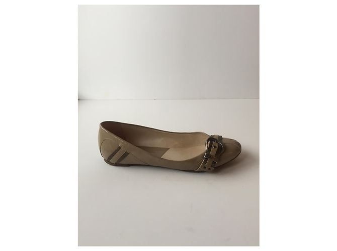 Bailarinas Dior de charol beige - vista 2