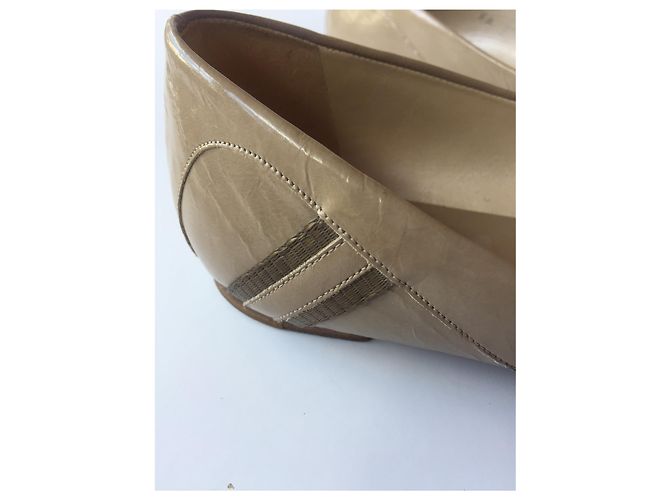 Bailarinas Dior de charol beige - vista 5