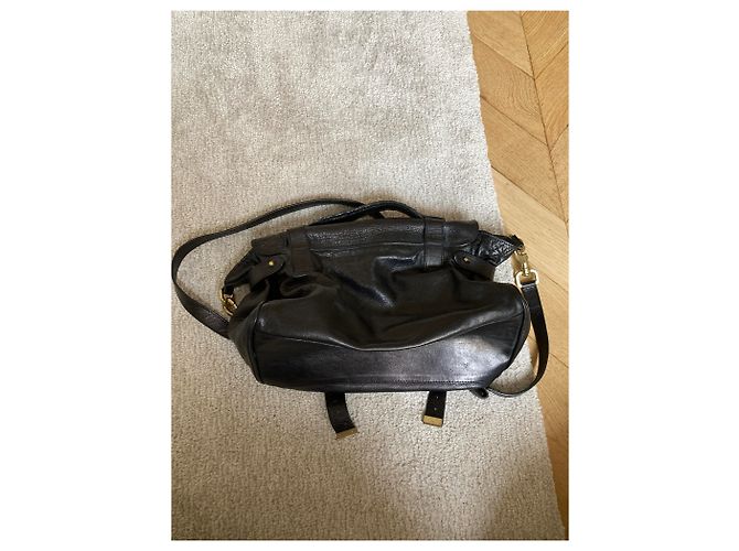 Borsa a mano Mulberry Alexa in pelle nera Nero - vista 4