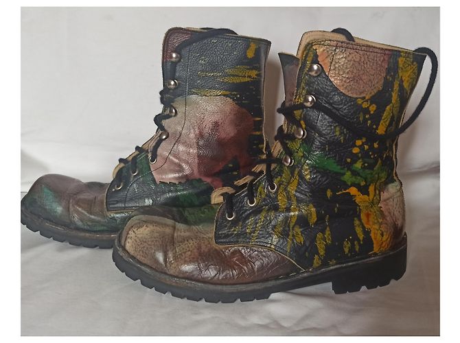Autre Marque Mondo Albion Leather Boots Multiple colors - view 5