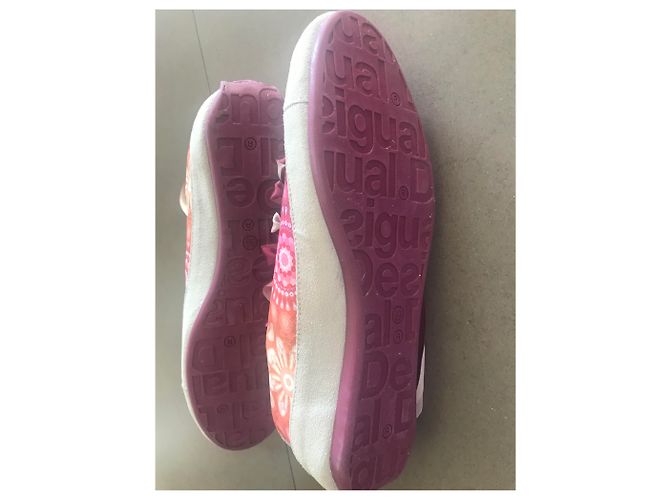 Desigual Turnschuhe Nubuk Bunt Größe 39 Mehrfarben - Ansicht 2