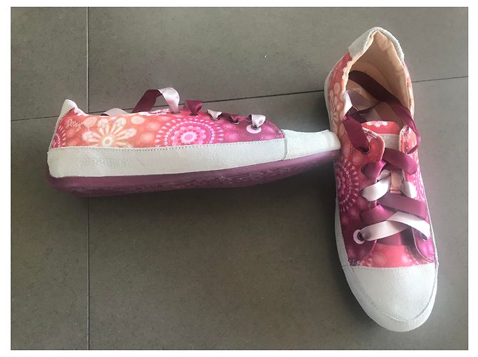 Desigual Turnschuhe Nubuk Bunt Größe 39 Mehrfarben - Ansicht 3