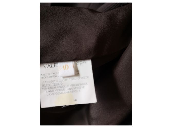 Terninho Valentino de lã marrom escuro Castanho escuro - vista 5