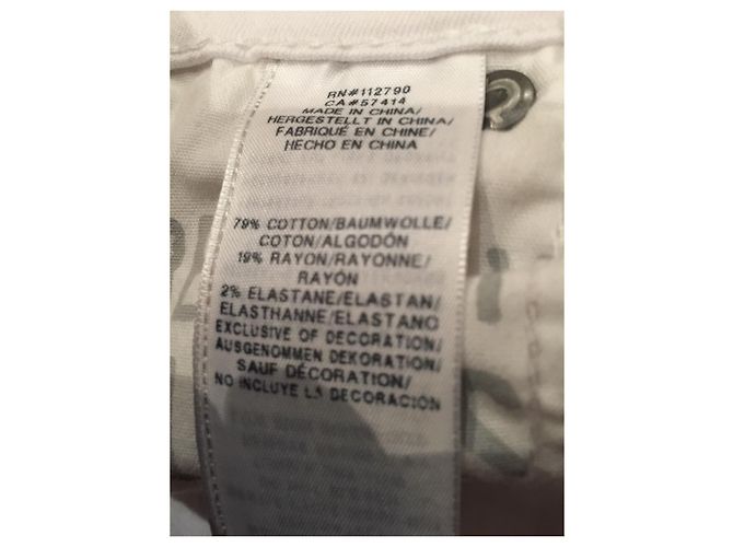 Vaqueros Ricky de True Religion, tamaño 32/34 unisexo Blanco - vista 8