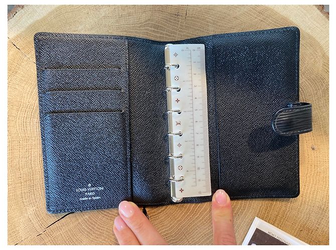 Louis Vuitton Planerabdeckung PL Epi Leder Schwarz - Ansicht 2