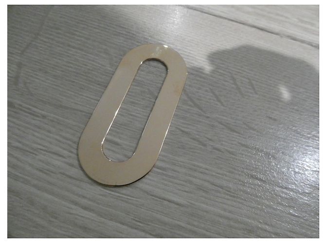 Colgante Hermès Mayance bañado en oro Dorado - vista 4