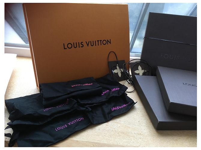 Borse da imballaggio e scatole Louis Vuitton con sacchetti Marrone - vista 2