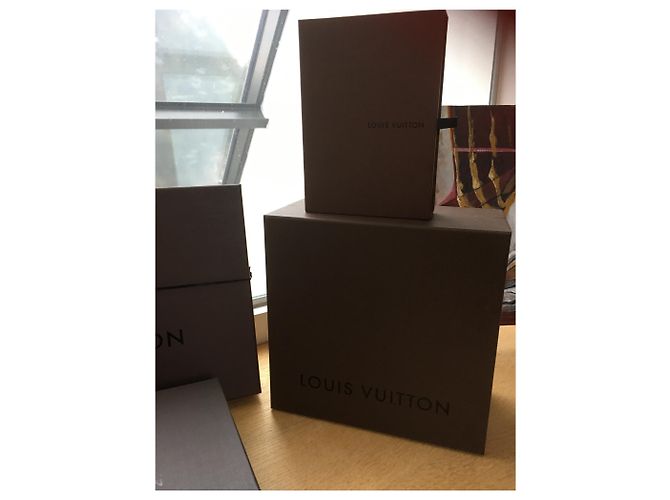 Borse da imballaggio e scatole Louis Vuitton con sacchetti Marrone - vista 3