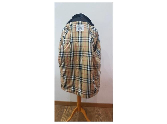 Vintage burberry giacca giubbotto giubbino Nero - vista 10