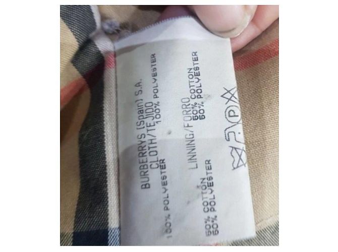 Vintage burberry giacca giubbotto giubbino Nero - vista 4
