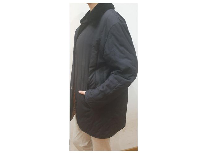 Vintage burberry giacca giubbotto giubbino Nero - vista 6