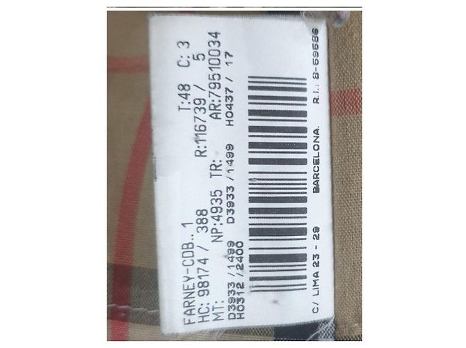 Vintage burberry giacca giubbotto giubbino Nero - vista 8