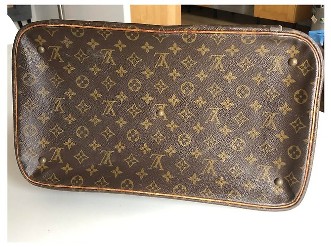 Borsa da viaggio Louis Vuitton Marrone Pelle - vista 3