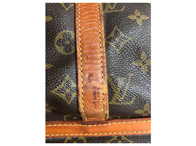 Borsa da viaggio Louis Vuitton Marrone Pelle - vista 5