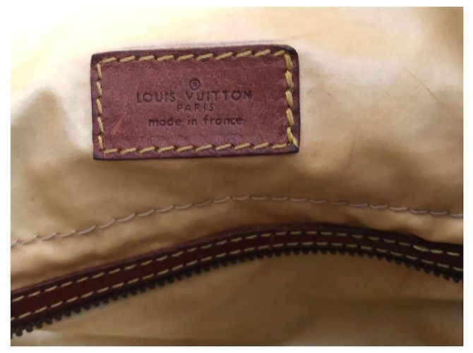 Borsa da viaggio Louis Vuitton Marrone Pelle - vista 8