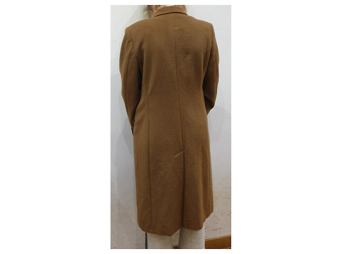 Abrigo Max Mara de lana marrón claro - vista 4