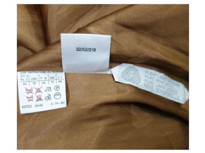 Abrigo Max Mara de lana marrón claro - vista 6