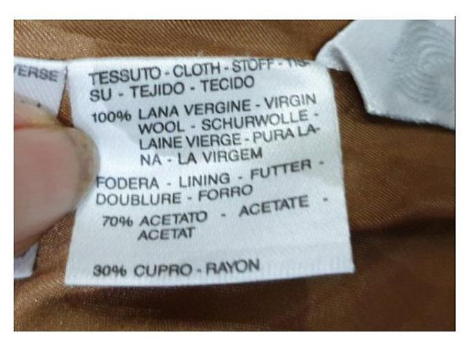 Abrigo Max Mara de lana marrón claro - vista 7