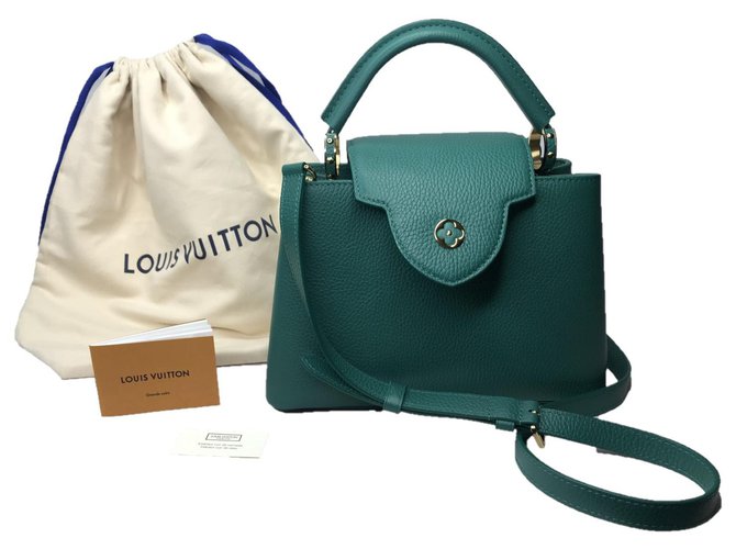 Louis Vuitton Capucines BB Verde - vista 2