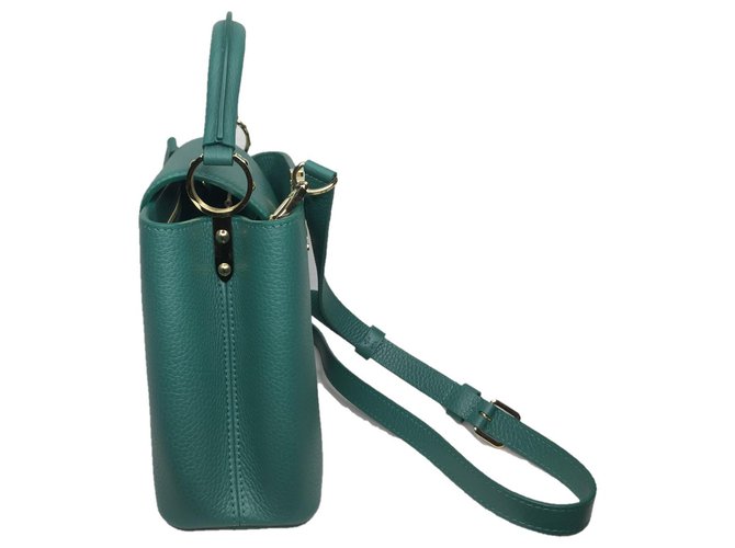 Louis Vuitton Capucines BB Verde - vista 3