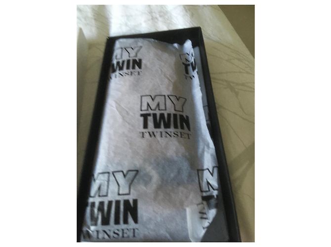 Twin Set Lambskin Gloves Caramel - view 9