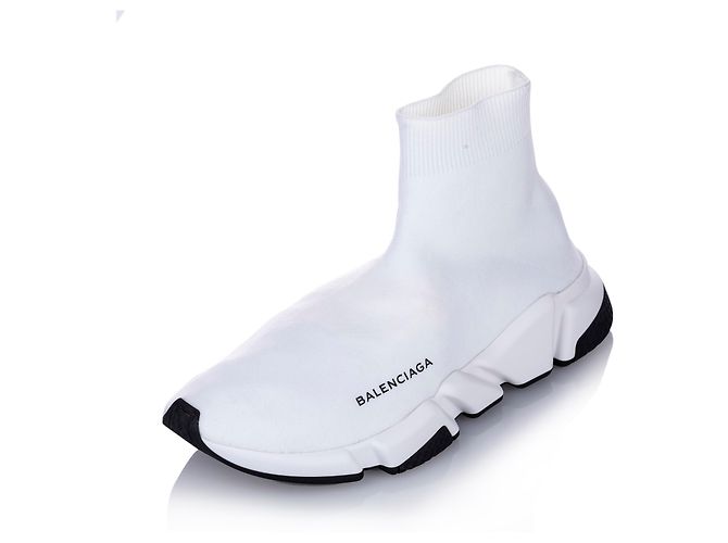 Balenciaga Baskets blanches Speed LT - vue 2