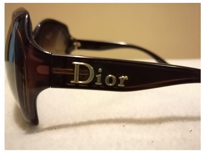 Gafas de sol Dior Marrón Caramelo Castaño Marrón oscuro - vista 10