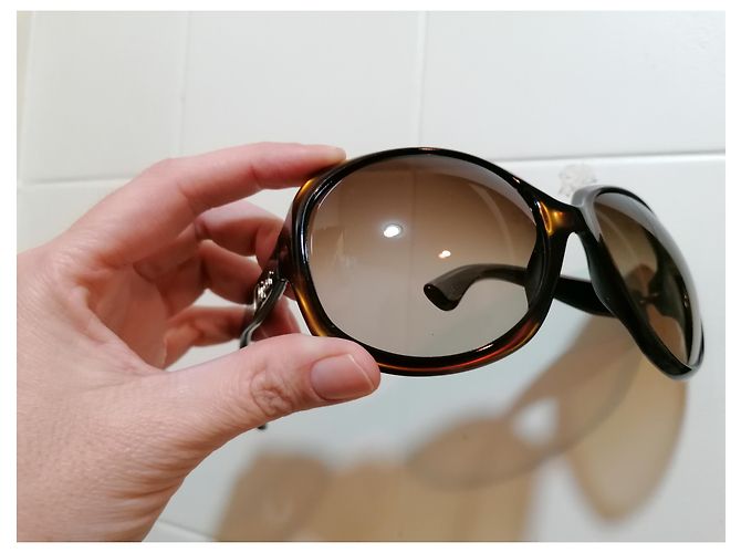 Gafas de sol Dior Marrón Caramelo Castaño Marrón oscuro - vista 6