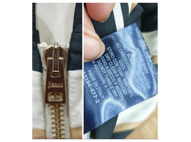 Abrigo Herno a rayas Multicolor - vista 7