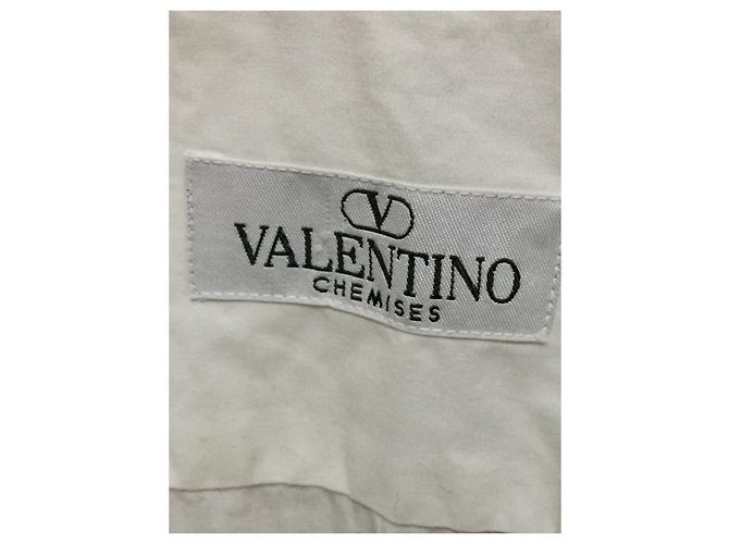 Camicia elegante di Valentino in L / XL bianca Bianco - vista 3
