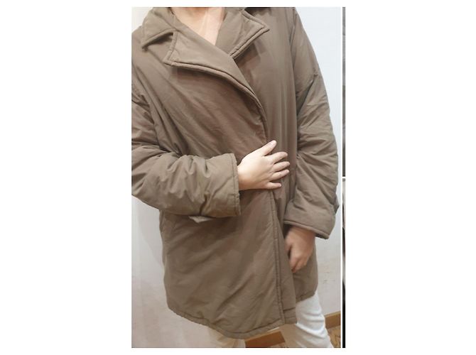 Caban Max Mara con botonadura forrada Bronce - vista 5