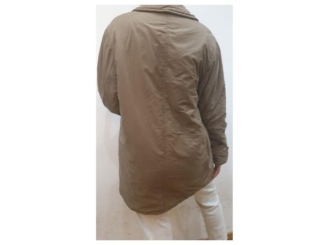 Caban Max Mara con botonadura forrada Bronce - vista 7