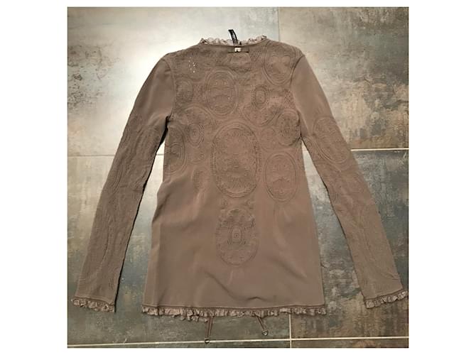 High Claire Campbell Twin-Set Khaki - Ansicht 7