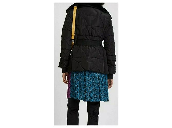 Chaqueta Desigual matelassé negro - vista 5