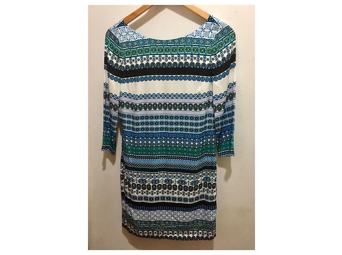 Diane Von Furstenberg Vestido de seda DvF New Avery Multicolor - vista 4