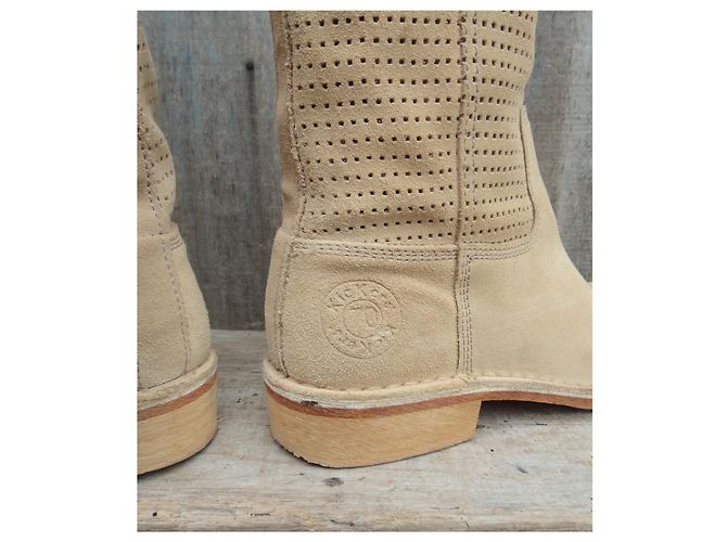 Autre Marque Stivali Kickers vintage anni settanta 40 Beige - vista 6