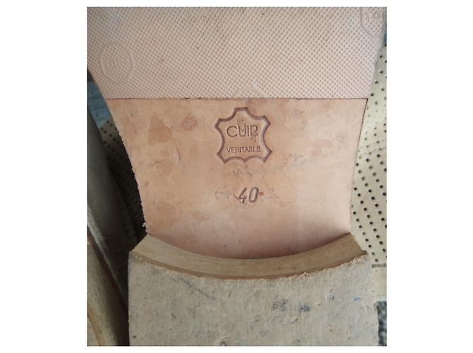 Autre Marque Stivali Kickers vintage anni settanta 40 Beige - vista 8