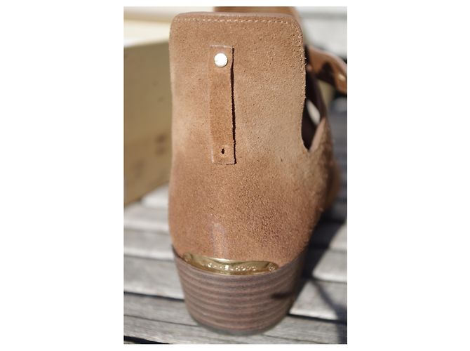 Stivaletti Michael Kors Mercer scamosciati caramello - vista 7