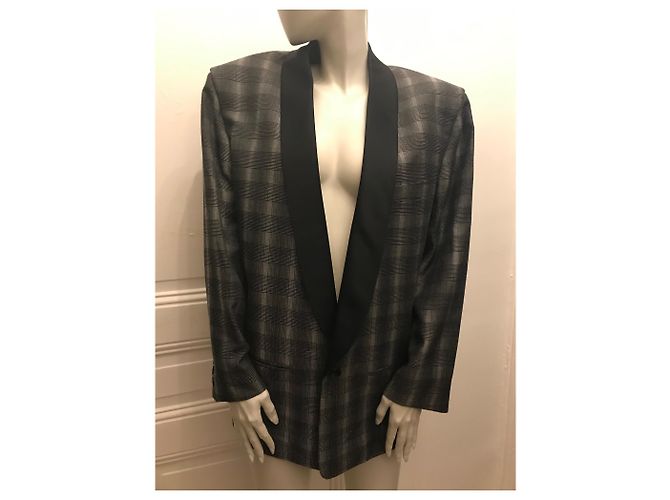 Pierre Cardin Jaqueta xadrez - vista 2